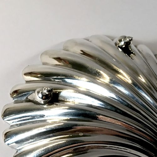 MAGNIFICENT GEORGIAN SOLID SILVER BUTTER SHELLS 1771 LONDON 18TH CENTURY - ADDITIONAL PHOTO 7
