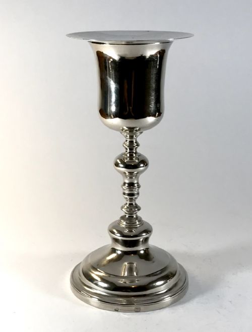 MAGNIFICENT SOLID SILVER CHALICE PORTUGAL PORTO 1843 - ADDITIONAL PHOTO 1