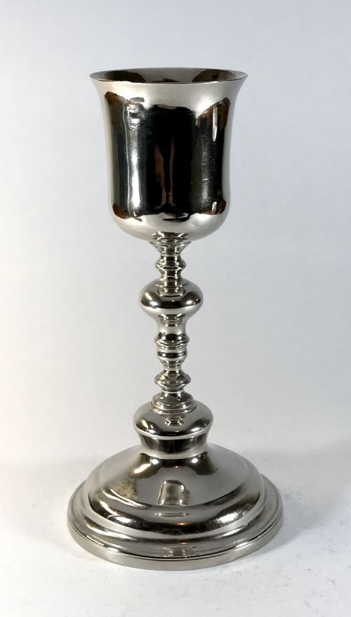 MAGNIFICENT SOLID SILVER CHALICE PORTUGAL PORTO 1843 - ADDITIONAL PHOTO 5