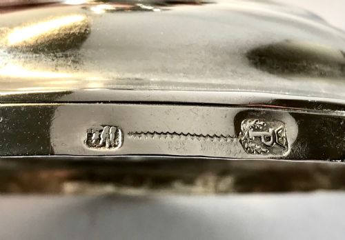 MAGNIFICENT SOLID SILVER CHALICE PORTUGAL PORTO 1843 - ADDITIONAL PHOTO 9