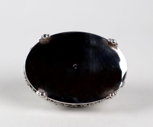 MAGNIFICENT ANTIQUE SOLID SILVER STERLING TABLE CIGAR LIGHTER FRANCE PARIS - ADDITIONAL PHOTO 8