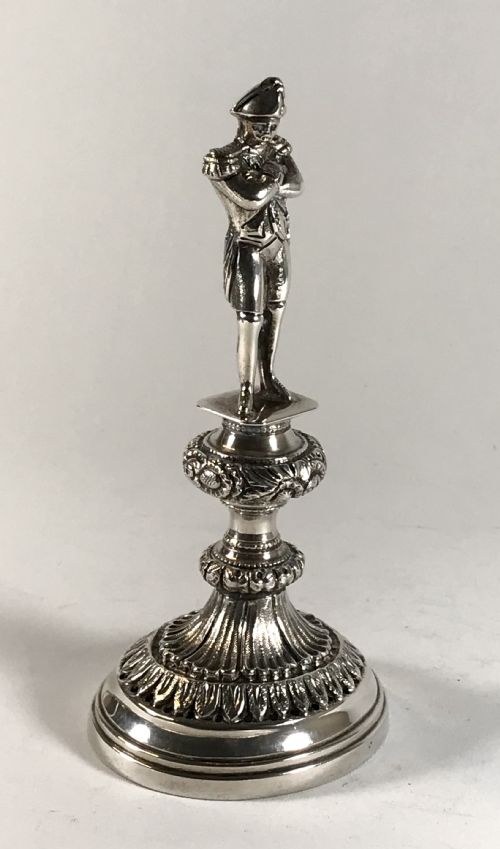 MAGNIFICENT SOLID SILVER TOOTHPICK PORTUGAL PORTO NAPOLEON 19TH C PALITEIRO - ADDITIONAL PHOTO 5
