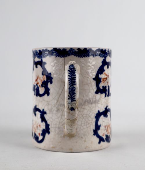 MAGNIFICENT LARGE QIANLONG CHINESE PORCELAIN TANKARD 18TH - ADDITIONAL PHOTO 4
