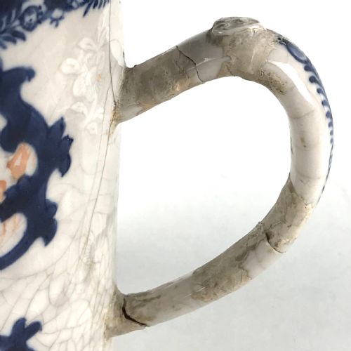 MAGNIFICENT LARGE QIANLONG CHINESE PORCELAIN TANKARD 18TH - ADDITIONAL PHOTO 8