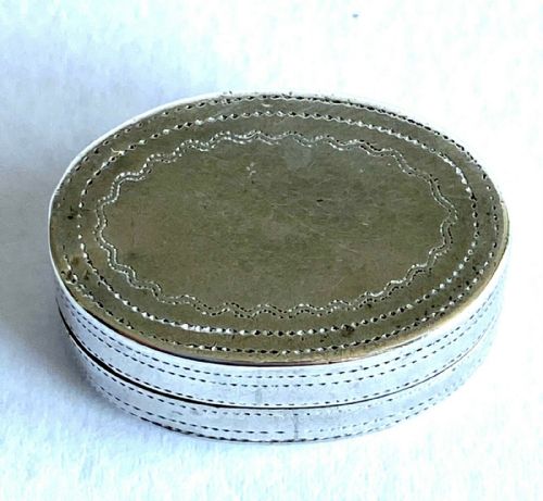 MAGNIFICENT GEORGIAN SOLID SILVER STERLING VINAIGRETTE GILT 1801 - ADDITIONAL PHOTO 7