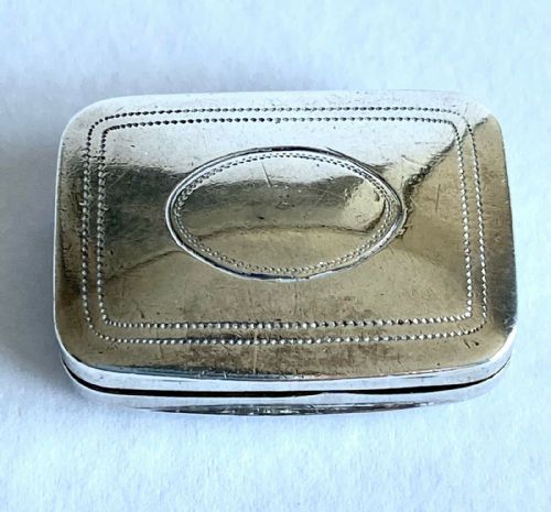 MAGNIFICENT GEORGIAN SOLID SILVER STERLING VINAIGRETTE GILT 1826 SOUVENIR - ADDITIONAL PHOTO 6