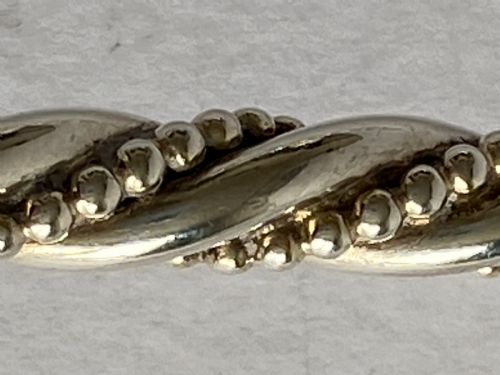 A SET OF 5 SOLID STERLING SILVER APOSTLE TABLE SPOONS 21CM LONDON 1867 406G - ADDITIONAL PHOTO 8