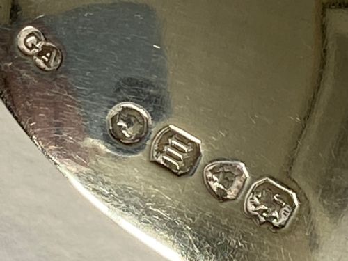 A SET OF 5 SOLID STERLING SILVER APOSTLE TABLE SPOONS 21CM LONDON 1867 406G - ADDITIONAL PHOTO 11