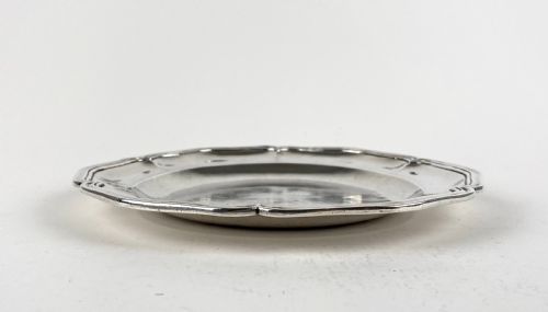 MAGNIFICENT SOLID SILVER STERLING 18TH SPANISH CENTURY PLATESOUS PLAT - ADDITIONAL PHOTO 5