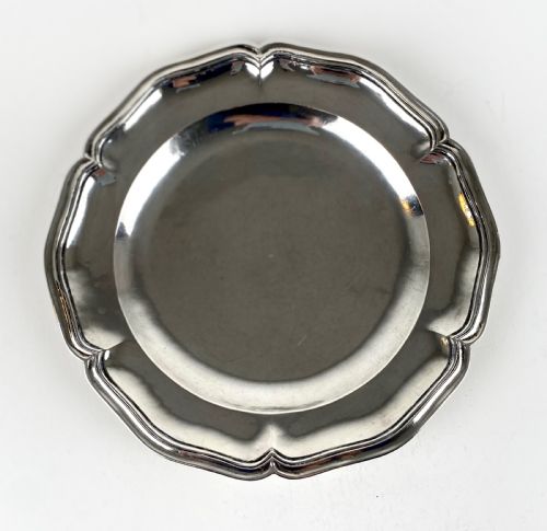 MAGNIFICENT SOLID SILVER STERLING 18TH SPANISH CENTURY PLATESOUS PLAT - ADDITIONAL PHOTO 6