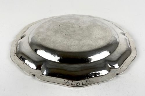 MAGNIFICENT SOLID SILVER STERLING 18TH SPANISH CENTURY PLATESOUS PLAT - ADDITIONAL PHOTO 7