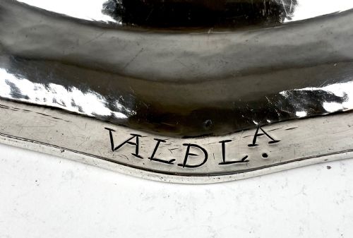 MAGNIFICENT SOLID SILVER STERLING 18TH SPANISH CENTURY PLATESOUS PLAT - ADDITIONAL PHOTO 8