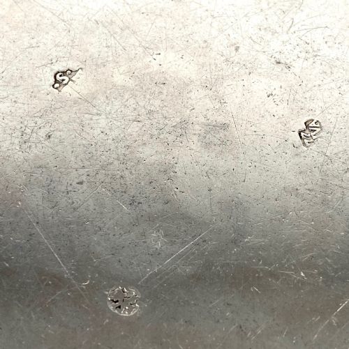 MAGNIFICENT SOLID SILVER STERLING 18TH SPANISH CENTURY PLATESOUS PLAT - ADDITIONAL PHOTO 9