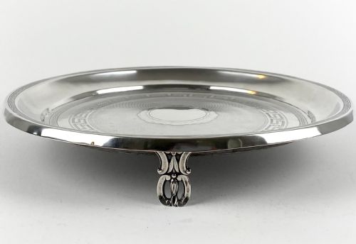 MAGNIFICENT SOLID SILVER STERLING PORTUGUESE SALVER - ADDITIONAL PHOTO 6