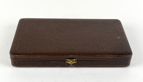 ANTIQUE SOLID SILVER PORTUGUESE BOXED DINNER KNIFE SET PORTO 1839 - ADDITIONAL PHOTO 4