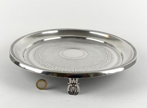 MAGNIFICENT SOLID SILVER STERLING PORTUGUESE SALVER - ADDITIONAL PHOTO 10