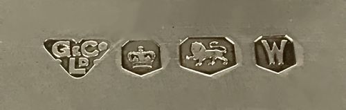 MAGNIFICENT SOLID SILVER STERLING SALVER GARRARD 1964 EXCELLENT CONDITION 605G - ADDITIONAL PHOTO 2