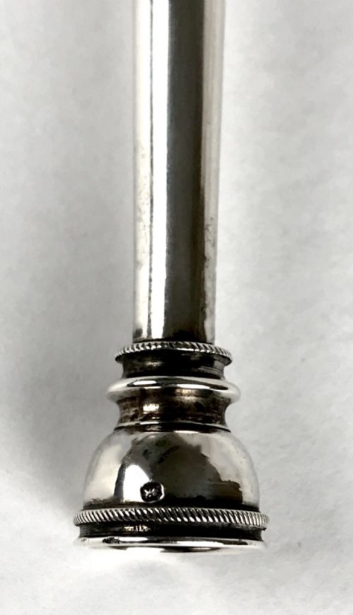 MAGNIFICENT SOLID SILVER STERLING HUNTING HORN CHESTER 1913 305CM - ADDITIONAL PHOTO 2