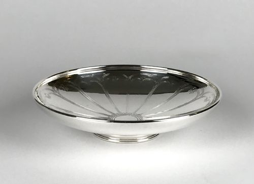 tiffany co solid silver sterling dish circ a1913 art deco - CATEGORY: ANTIQUE SILVER - DATED 1910