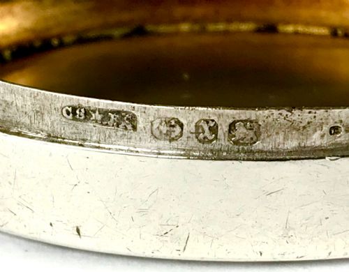 NOVELTY VICTORIAN SOLID SILVER DEMON SNUFF BOX 1897 - ADDITIONAL PHOTO 6