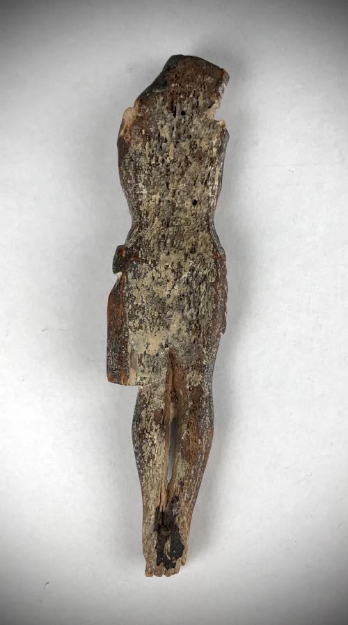 ANTIQUE BONE 16TH CENTURY CORPUS CHRISTI CHRIST - ADDITIONAL PHOTO 1