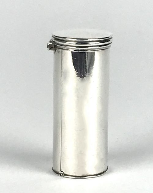 king william iv solid silver nutmeg grater london 1838 - CATEGORY: ANTIQUE SILVER - DATED GEORGIAN