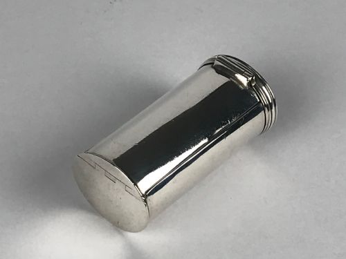 KING WILLIAM IV SOLID SILVER NUTMEG GRATER LONDON 1838 - ADDITIONAL PHOTO 6