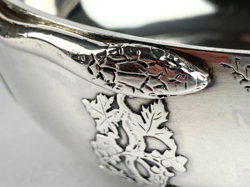 RARE SOLID SILVER FRENCH 18TH C TASTEVIN 277G PARIS 1764 WINE TASTER LOUIS XV - ADDITIONAL PHOTO 10