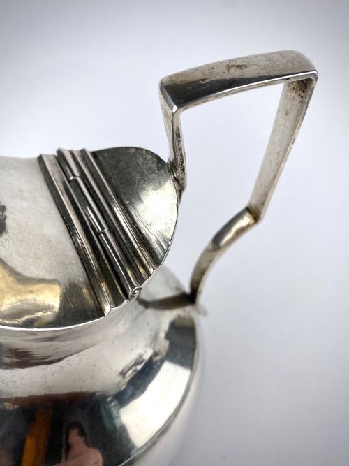 MAGNIFICENT SOLID SILVER PORTUGUESE LISBON WINE JUG 1810 DOMINGO DOS REIS - ADDITIONAL PHOTO 2