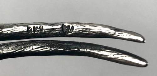 ANTIQUE MAGNIFICENT SOLID SILVER STERLING LAPWING BIRD 198G CIRCA 1900 NOVELTY - ADDITIONAL PHOTO 1