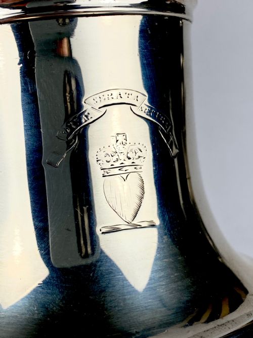 MAGNIFICENT SOLID SILVER STERLING GEORGIAN SUGAR SHAKER CASTER LONDON 1813 - ADDITIONAL PHOTO 5