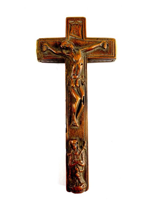 antique reliquary relic german 18th century religious - CATEGORY: ANTIQUE MISCELLANEOUS - DATED 18TH CENTURY