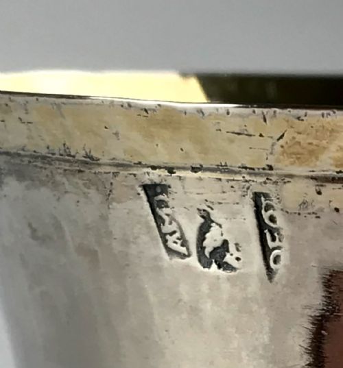 MAGNIFICENT RARE ITALIAN 17TH CENTURY SOLID SILVER GILT RELIGIOUS CHALICE - ADDITIONAL PHOTO 6