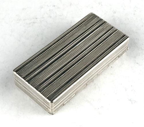 MAGNIFICENT SOLID SILVER SNUFF BOX PORTO PORTUGAL 1843 GEORGIAN RODRIGUES - ADDITIONAL PHOTO 2