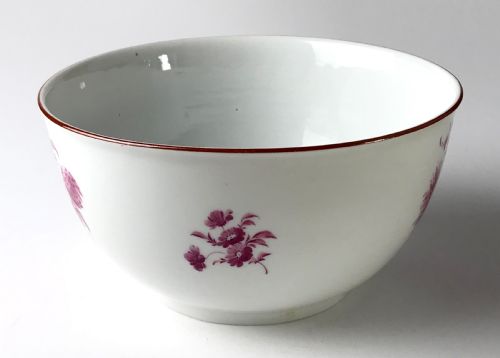 FINE 18TH C MEISSEN BOWL HAND PAINTED GERMANY 173373 - ADDITIONAL PHOTO 1