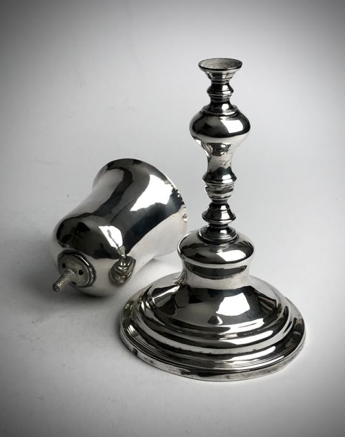 MAGNIFICENT SOLID SILVER STERLING PORTUGUESE PORTO ECCLESIASTICAL CHALICE 18TH C - ADDITIONAL PHOTO 6