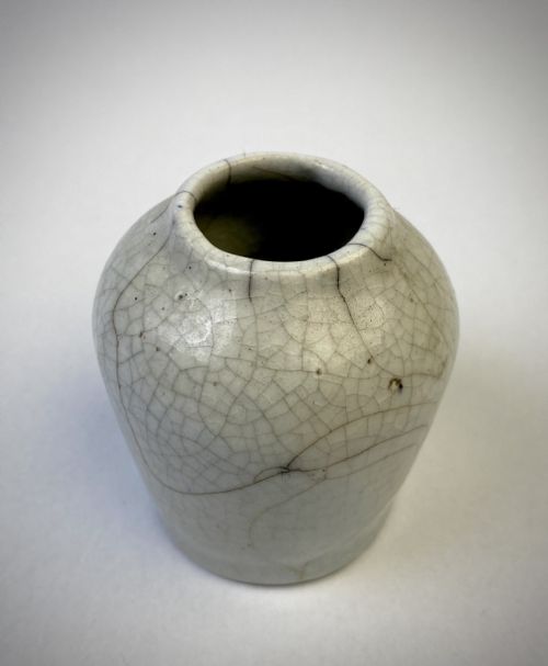 antique chinese oriental porcelain vase brush pot song dynasty circa 12th c - CATEGORY: ANTIQUE VASES - DATED BEFORE 1700