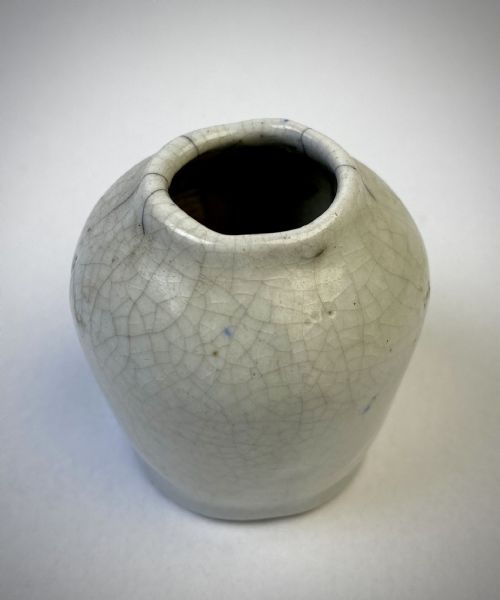 ANTIQUE CHINESE ORIENTAL PORCELAIN VASE BRUSH POT SONG DYNASTY CIRCA 12TH C - ADDITIONAL PHOTO 1
