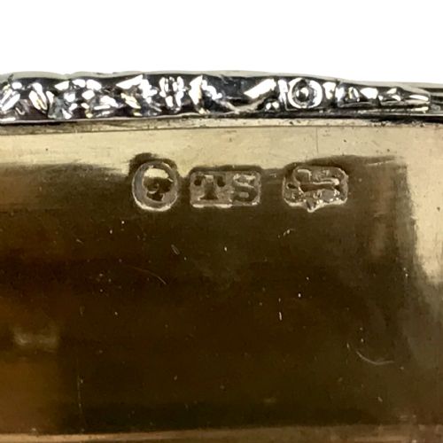ANTIQUE SOLID SILVER STERLING SNUFF BOX 1835 - ADDITIONAL PHOTO 5