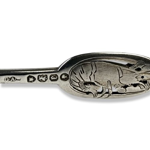 SOLID SILVER STERLING LOBSTER PICK LONDON 1860 CHAWNER CO - ADDITIONAL PHOTO 4