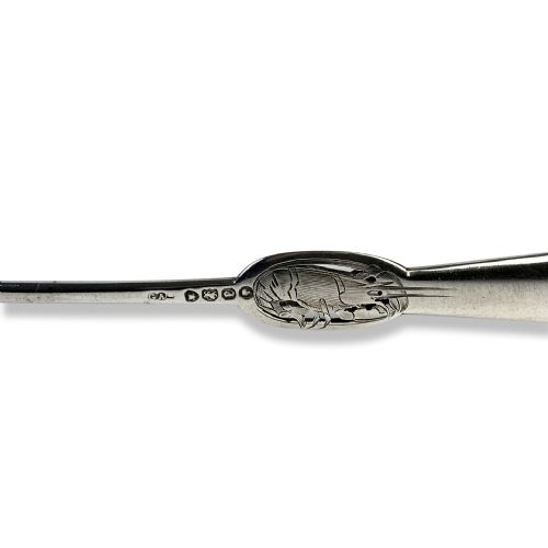 SOLID SILVER STERLING LOBSTER PICK LONDON 1860 CHAWNER CO - ADDITIONAL PHOTO 8