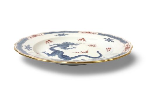 MEISSEN MING BLUE CHINESE DRAGON DINNER PORCELAIN PLATE 25CM 1 - ADDITIONAL PHOTO 2
