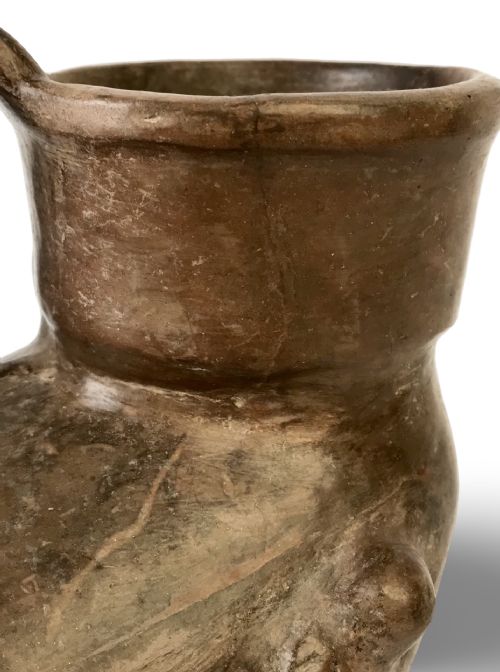 ARCHAEOLOGICAL PRE COLUMBIAN ZOOMORPHIC TAIRONA CEREMONIAL VESSEL FROM SIERRA NEVADA DE STA MARTA COLOMBIA CIRCA DE 10001200 AD - ADDITIONAL PHOTO 8