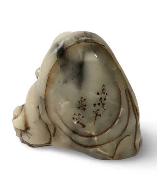 ANTIQUE SHOUSHAN STONE CHINESE SEAL 19TH C QING SIGNED BUDDHA - ADDITIONAL PHOTO 4