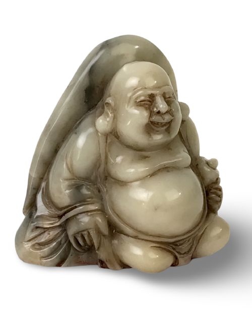 ANTIQUE SHOUSHAN STONE CHINESE SEAL 19TH C QING SIGNED BUDDHA - ADDITIONAL PHOTO 5