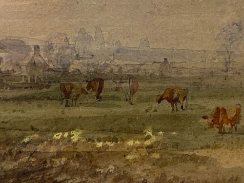 19TH C WATERCOLOUR PAINTING PETER DE WINT 17841849 VICTORIAN - ADDITIONAL PHOTO 2