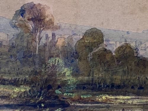 19TH C WATERCOLOUR PAINTING PETER DE WINT 17841849 VICTORIAN - ADDITIONAL PHOTO 6