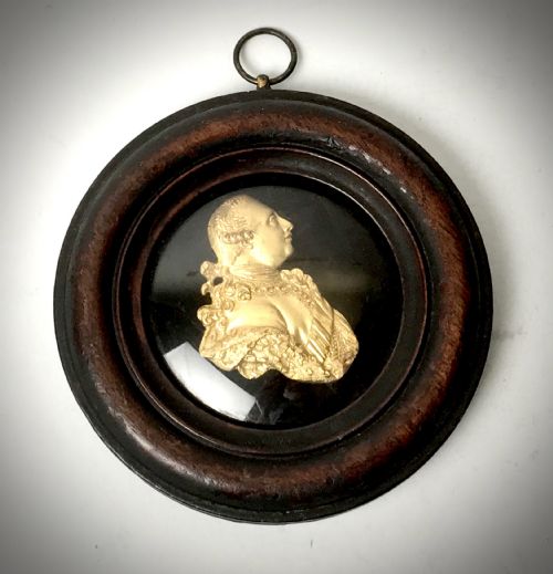 PORTRAIT MINIATURE KING LOUIS XVI ANTOINETTE GILT 1780 - ADDITIONAL PHOTO 2
