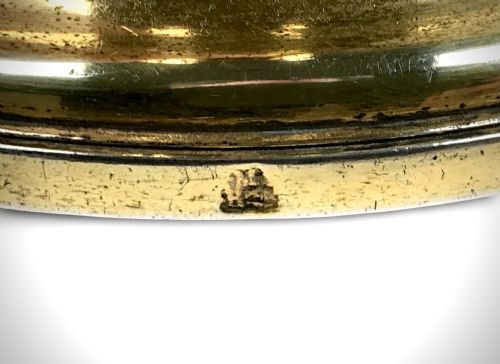 MAGNIFICENT 18TH CENTURY SOLID SILVER STERLING ECCLESIASTICAL CHURCH CHALICE LISBON PORTUGAL GILDED - ADDITIONAL PHOTO 5