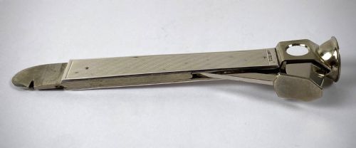 SOLID SILVER STERLING CIGAR CUTTER - ADDITIONAL PHOTO 2